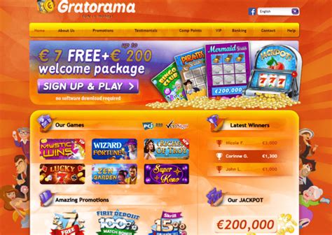 gratorama casino 70 free spins